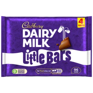 Cadbury Dairy Milk Little Bars Multipack, 72g (Pack of 4)
